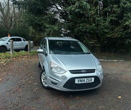2014 FORD S-MAX, F.S.H, TDCI DIESEL, 6 SPEED, 2 KEYS, 7 SEATS!