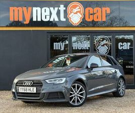 2018 AUDI A3 35 TFSI BLACK EDITION 5DR HATCHBACK PETROL MANUAL