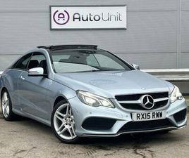 2015 MERCEDES-BENZ E-CLASS 2.0 E200 AMG LINE COUPE 2DR PETROL G-TRONIC+ EURO