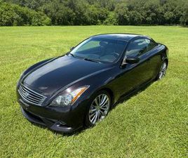 2012 INFINIT G37 CONVERTIBLE - 6 SPEED MANUAL - SPORT MODEL - RARE!
