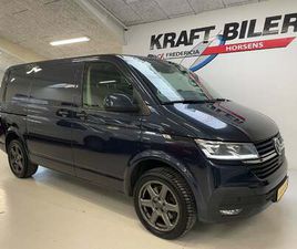 VOLKSWAGEN TRANSPORTER VW TRANSPORTER 2,0 TDI 199 KASSEVOGN DSG KORT - 1.963 KR/MDR