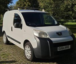 PEUGEOT BIPPER 1.3 HDI SE PANEL VAN 3DR DIESEL MANUAL FWD L1 H1 (119 G/KM, 75 BHP)