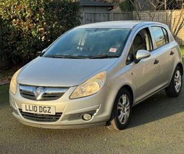 VAUXHALL CORSA 2010 VAUXHALL CORSA 1.2I 16V ENERGY 5DR HATCHBACK PETROL MANUAL