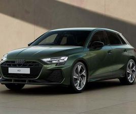 2025 AUDI A3 2.0 TDI BLACK EDITION SPORTBACK S TRONIC EURO 6 (START/STOP) 5DR HATCHBACK AUTOMATIC