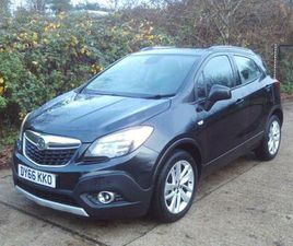 2016 VAUXHALL MOKKA 1.4T EXCLUSIV 5DR BLACK 42K MILES YEARS MOT WARRANTY HATCHBACK PETROL MANUAL