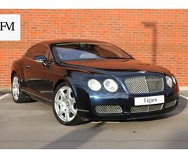 BENTLEY CONTINENTAL 6.0 GT COUPE 2DR PETROL AUTOMATIC (410 G/KM, 552 BHP)