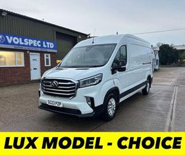 MAXUS DELIVER 9 2.0 D20 LUX PANEL VAN 5DR DIESEL MANUAL FWD L3 H2 EURO 6 (START/STOP) (163 PS)