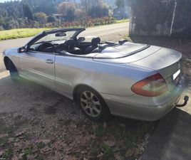 MERCEDES CLK CABRIOLET CLK 200 MERCEDES-BENZ CLK 200 CABRIO 200 KOMPRESSOR NOVEMBRO/04