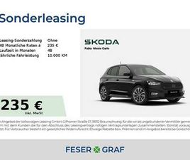 SKODA FABIA MONTE CARLO 1,5 TSI *KAM*SZH*LED*SMA
