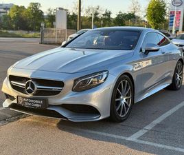 MERCEDES CLASSE S COUPE S63 MERCEDES-BENZ S 63 AMG COUPE 4MATIC HUD PANO RFK MASSAGE LED