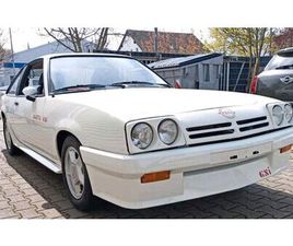 OPEL MANTA OPEL MANTA B 2,0 GSI EXKLUSIV IRMSCHER POLARWEIß 1987 OLDTIMER