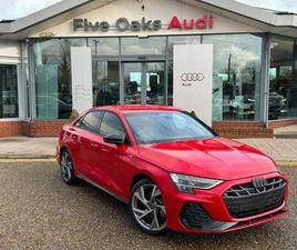 AUDI A3 BERLINE 1.5 TFSI BLACK EDITION EURO 6 (START/STOP) 4DR