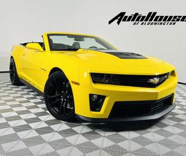 CHEVROLET CAMARO CABRIOLET ZL1 2013 CHEVROLET CAMARO ZL1