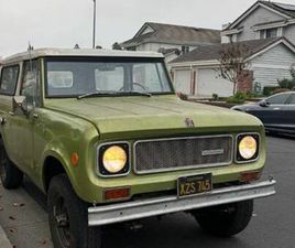 INTERNATIONAL HARVESTER SCOUT INTERNATIONAL HARVESTER SCOUT 800