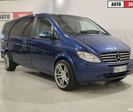 MERCEDES VIANO 3.0 V6 A PITKÄ A3 TREND 8-HLÖ *SUOMI-AUTO *KOUKKU *AUTOMAATTI *ILMASTOINTI *VAKKARI *HIENO*