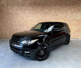 LAND ROVER RANGE ROVER SPORT MARCHAND/ EXPORT | FULL BLACK | 22’ SVR | TVA