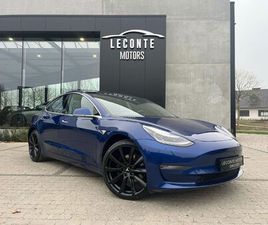 TESLA MODEL 3 75 KWH DUAL MOTOR LONG RANGE AWD 498PK