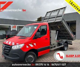 MERCEDES SPRINTER 514 KIPPER+KOFFER (24.250€EX)MTM 7 T SL 3.5 T