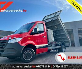 MERCEDES SPRINTER 514 KIPPER+KOFFER (25.000€EX)MTM 7 T SL 3.5 T