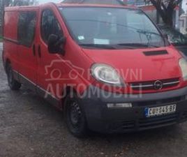 OPEL VIVARO KOMBINOVANI 6 SEDIŠTA