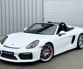 PORSCHE BOXSTER SPYDER 3.8I - 1ST OWNER - 15.000 KM!!!!