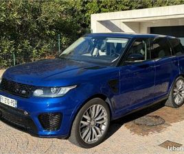 LAND ROVER RANGE ROVER SPORT P550 RANGE ROVER SPORT SVR