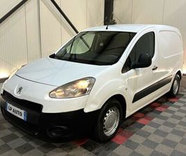 PEUGEOT PARTNER 3 PLACES ◊ 1.6 HDI 75 CHEVAUX ◊ PORTE LATÉRALE - REPRISE POSSIBLE DE VOTRE VÉHICULE
