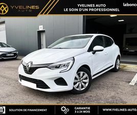 RENAULT CLIO SOCIETE RENAULT CLIO 5 (V) | BDCI 85 BUSINESS | 1ER MAIN FR SUIVI | SOCIETE 2 PL. | CARPLAY RADAR DE RECUL |
