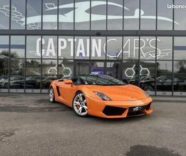 LAMBORGHINI GALLARDO 5.2 V10 - 560 - BV E-GEAR ROADSTER LP 560-4 - GARANTIE 12 MOIS