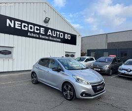 PEUGEOT 208 PEUGEOT 208 GT LINE 1.6 BLUEHDI 100 CV 01/2016 163600 KM GPS BLUETOOTH SIÈGES SEMI CUIR RADAR DE RECUL AR