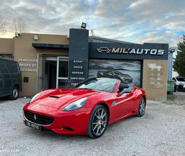 FERRARI CALIFORNIA FERRARI CALIFORNIA 4.3 V8 COUPÉ CABRIOLET F1 460 CV BOÎTE AUTO GARANTIE 6 MOIS