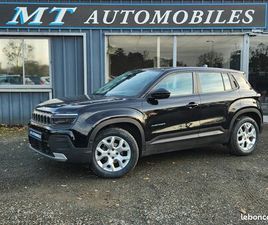 JEEP AVENGER 1.2 TURBO T3 100CH LONGITUDE TVA RECUPERABLE