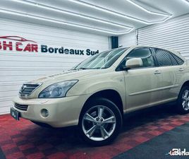 LEXUS RX 3.3 400 H 272H 210 HEV PACK PRESIDENT AWD BVA / CAMERA DE RECUL / SIEGES CHAUFFANTS