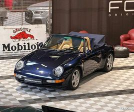 PORSCHE 911 CABRIOLET 993 CARRERA 2 PORSCHE 911 (TYPE 993) CARRERA 2 CABRIOLET – BOÎTE MANUELLE – 100% MATCHING - TRAÇABILITÉ PARFAITE - CLIMATISATION