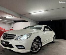 MERCEDES CLASSE E COUPE E 220 CDI 170 CH BVM6 SPORTLINE AMG+GPS+XENON GTIE 12M