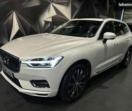 VOLVO XC60 T8 AWD RECHARGE 303 + 87 CH 390 CH INSCRIPTION LUXE GEARTRONIC HYBRIDE TOIT OUVRANT ATTELAGE 2020 CARPLAY