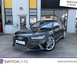 AUDI RS6 4.0 TFSI V8 TURBO QUATTRO PACK PERFORMANCE* DYNAMIQUE PLUS* AUDI SIDE ASSIST* MATRIX LED...