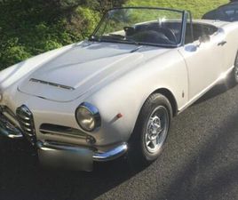 ALFA ROMEO GIULIA 1600 TRÈS RARE SPIDER ALFA ROMÉO GIULIA 1600 VÉLOCE - 1965