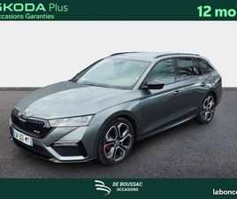 SKODA OCTAVIA COMBI RS SKODA OCTAVIA COMBI 2.0 TDI 200 CH DSG7 RS