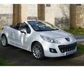 PEUGEOT 207 CC PEUGEOT 207 CC 1.6 VTI 120CH SPORT PACK – INTÉRIEUR CUIR ORAN (RARE) - 2010 COUPÉ CABRIOLET PHASE 2