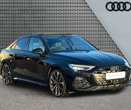 AUDI S3 SALOON BLACK EDITION TFSI QUATTRO S TRONIC