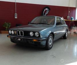 BMW E30 320I COUPÈ 3 PORTE TARGA ORO ASI