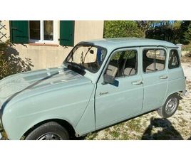 1987 RENAULT 4L VERT MANUEL, 4 VITESSES CONDUITE À GAUCHE...