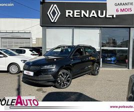 SKODA KAROQ 1.6 TDI 116CH FINITION SPORTLINE * CARPLAY CAMERA DE RECUL SIEGES CHAUFFANTS FEUX LED