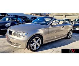 BMW SERIE 1 CABRIOLET 123 BMW SERIE 1 CABRIOLET 123 D 205 LUXE * 114000 KM+ CARPLAY