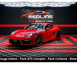 PORSCHE CAYMAN GTS (981) - 3.4 - PDK - CARBONE - ALCANTARA