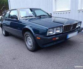 BELLE SPORTIVE MASERATI BITURBO 207CV
