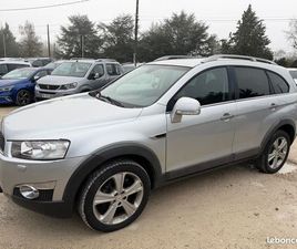 CHEVROLET CAPTIVA CHEVROLET CAPTIVA 2.2 VCDI 184CV LTZ BVA AWD 7 PLACES AN:2012 6990E REVISER & GARANTIE