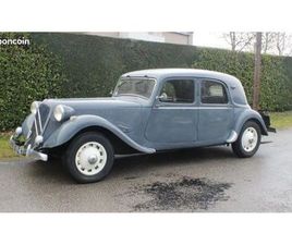 CITROEN TRACTION 15 6 RARE CITROËN TRACTION 15/6 D GRISE PERLE ROUES PILOTE MALLE PLATE 2EME MAIN