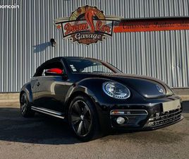 ◊ VOLKSWAGEN COCCINELLE CABRIOLET R-LINE 2.0 TSI 220 CH – BOÎTE MANUELLE – 2016 ◊